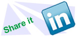 Button to share 60 Ways to Increase Twitter Followers on Linkedin