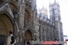 La entrada principal de la Abadía de Westminster