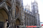 La entrada principal de la Abad&iacute;a de Westminster