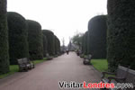 Jardines Hyde Park al lado del Palacio de Kensington