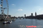 La noria de Londres al pie del R&iacute;o T&aacute;mesis