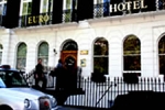 La entrada del Euro Hotel Cartwright Gardens